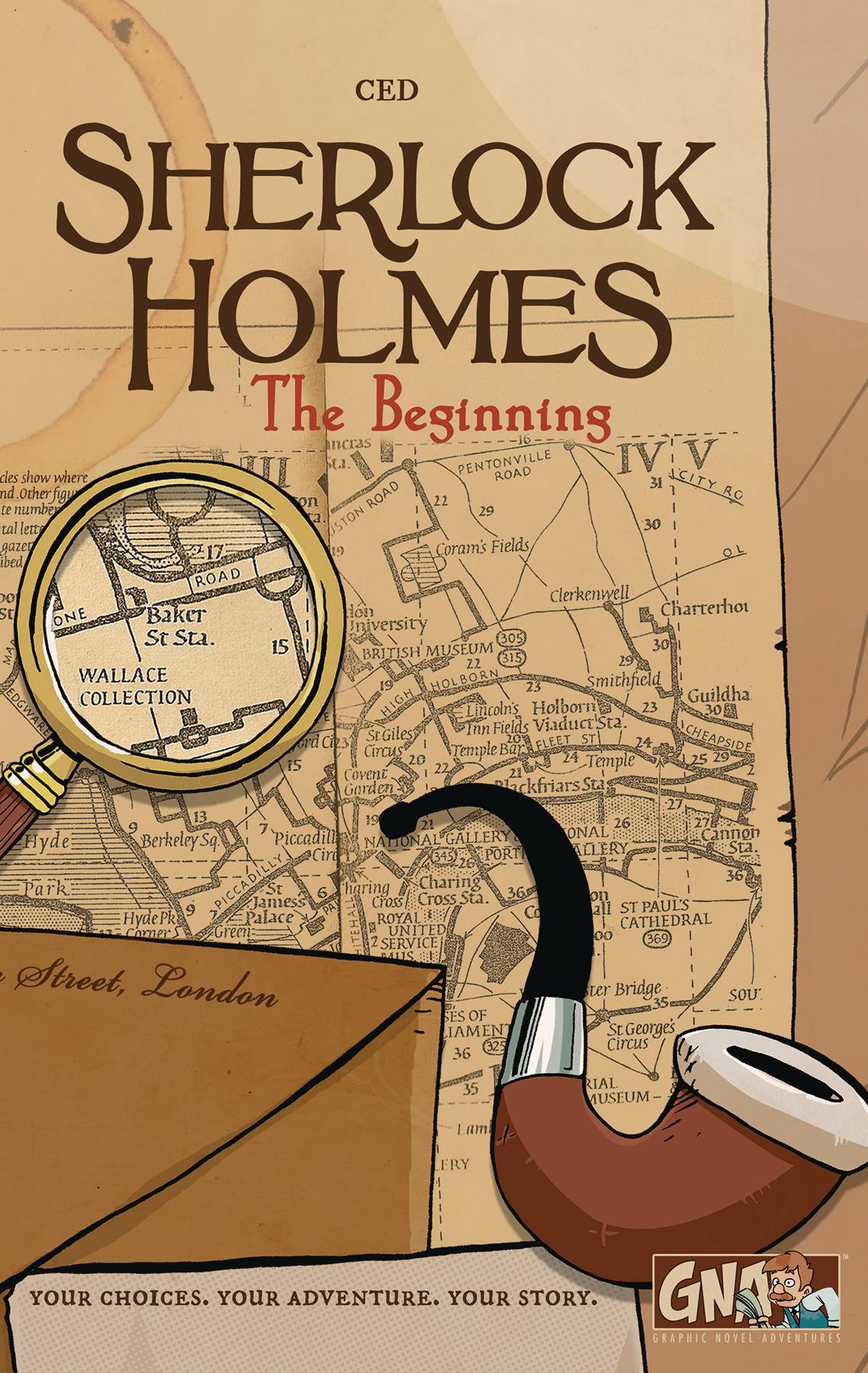 SHERLOCK HOLMES BEGINNING GRAPHIC NOVEL ADV HC