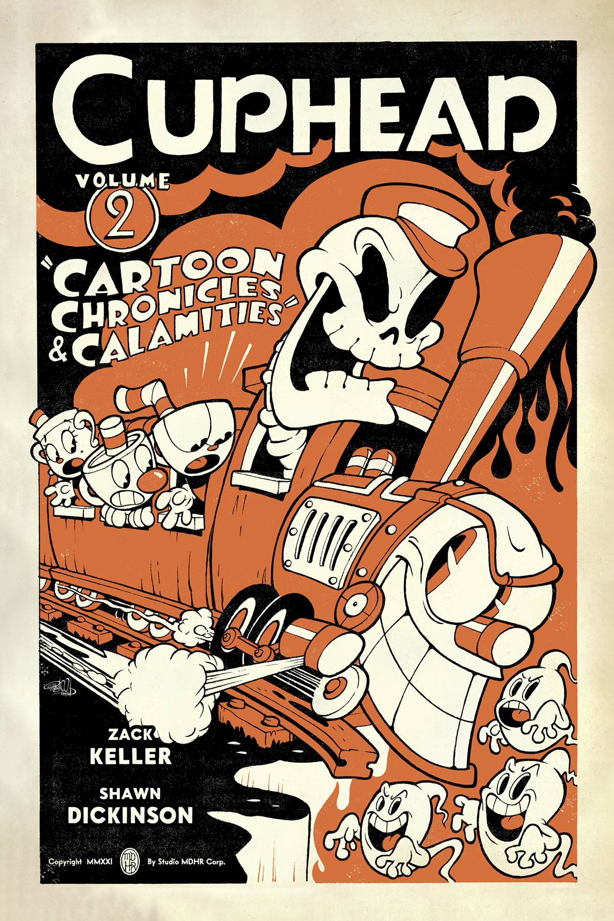 CUPHEAD TP VOL 02 CARTOON CHRONICLES & CALAMITIES CUPHEAD TP VOL 02 CARTOON CHRONICLES & CALAMITIES