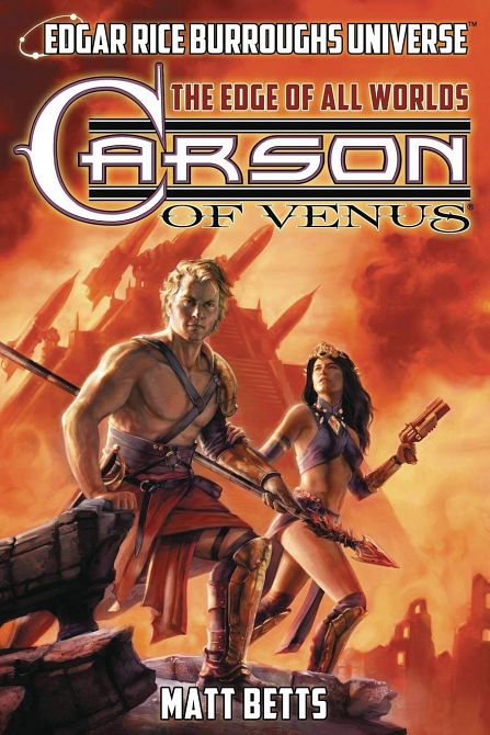 ERB UNIVERSE NOVEL HC VOL 01 CARSON OF VENUS EDGE ALL WORLDS