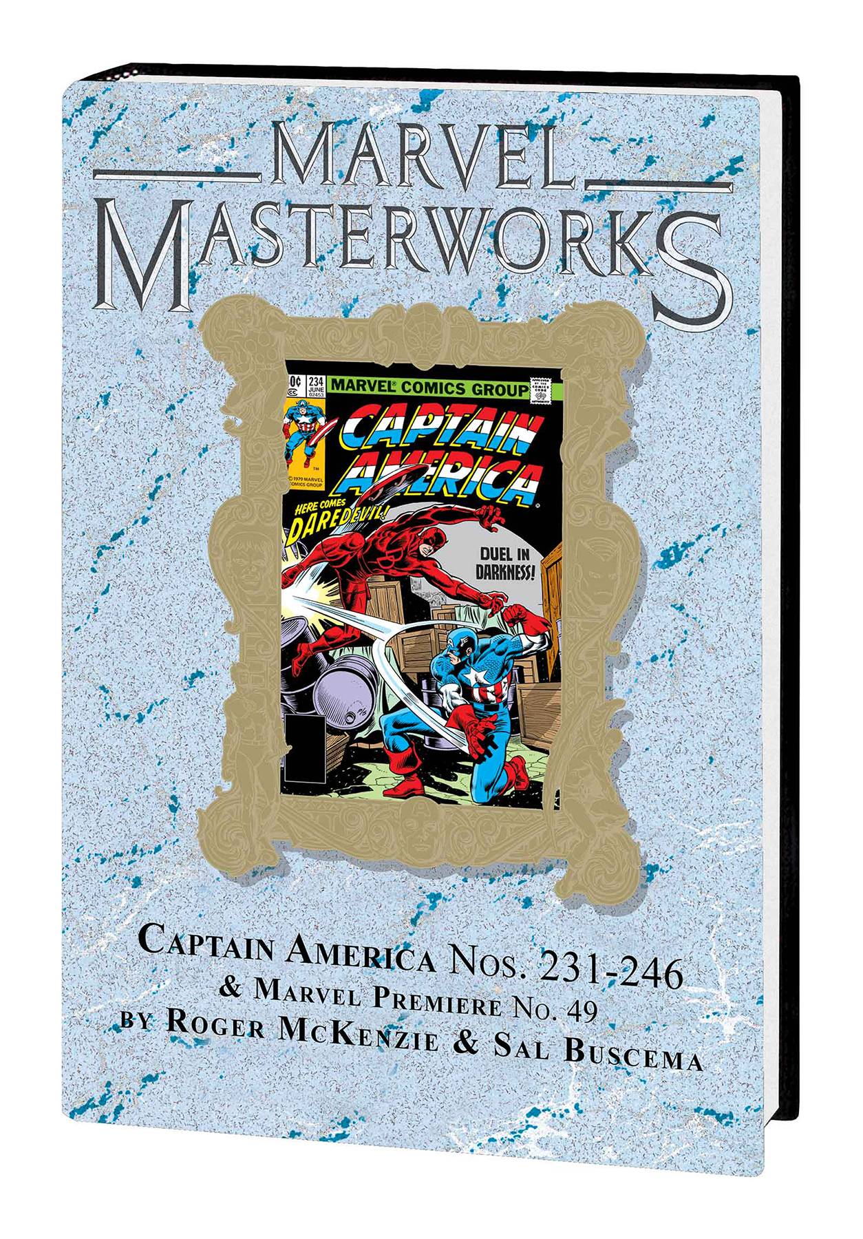 MARVEL MASTERWORKS CAPTAIN AMERICA HC VOL 13 DM VARIANT EDITION 309 MARVEL MASTERWORKS CAPTAIN AMERICA HC VOL 13 DM VARIANT EDITION 309