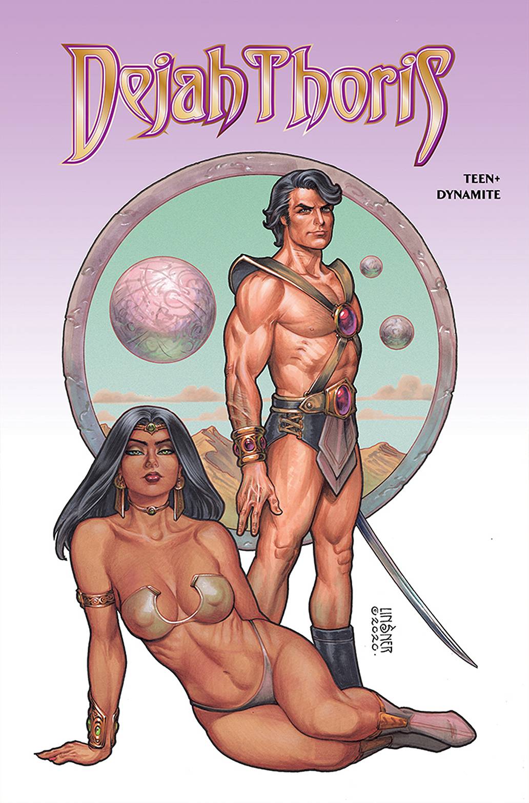 DEJAH THORIS WINTERS END ONE SHOT CVR A LINSNER DEJAH THORIS WINTERS END ONE SHOT CVR A LINSNER