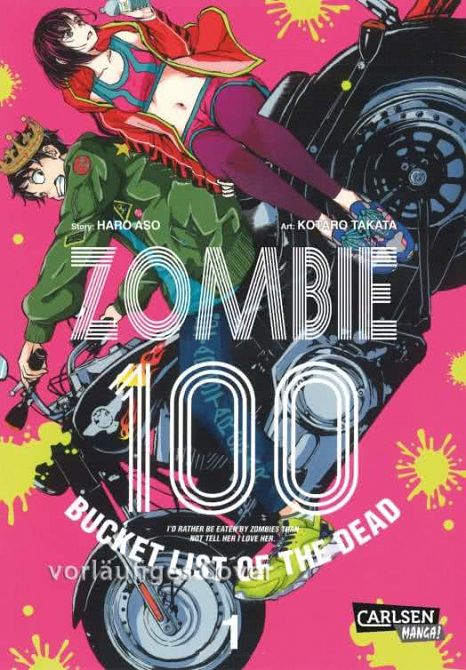 ZOMBIE 100 - BUCKET LIST OF THE DEAD #01