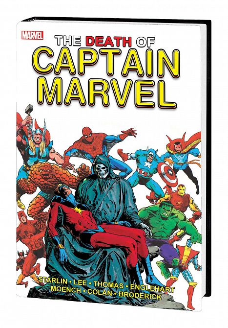 DEATH CAPTAIN MARVEL GALLERY EDITION HC DEATH CAPTAIN MARVEL GALLERY EDITION HC
