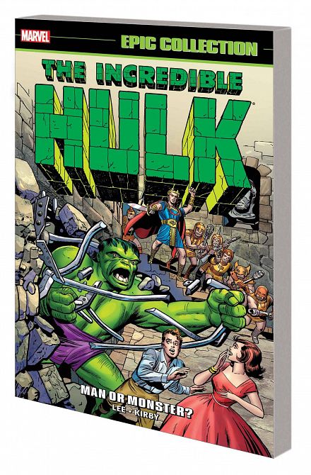 INCREDIBLE HULK EPIC COLLECTION TP MAN OR MONSTER NEW PTG INCREDIBLE HULK EPIC COLLECTION TP MAN OR MONSTER NEW PTG