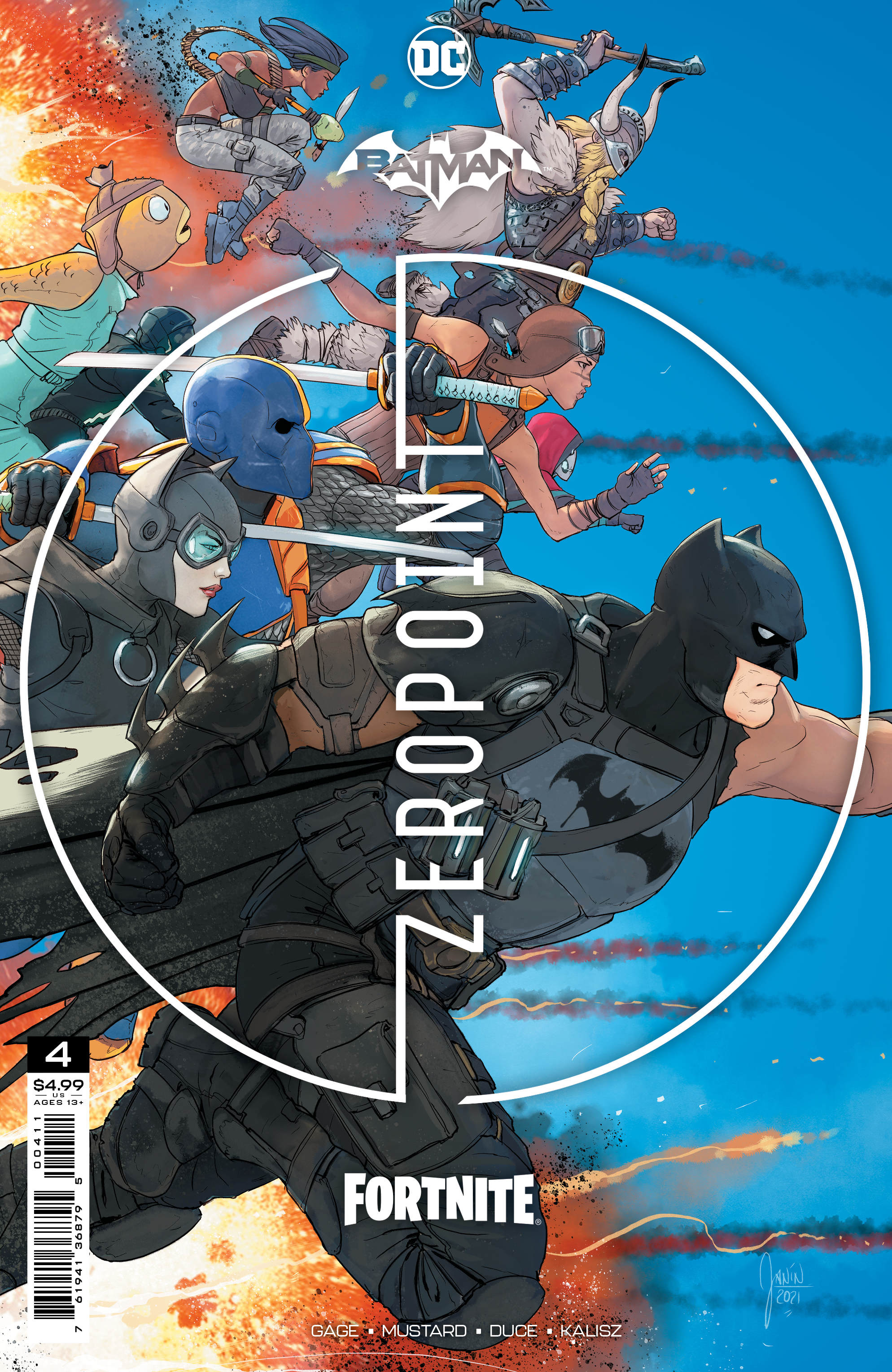 BATMAN FORTNITE ZERO POINT #4 BATMAN FORTNITE ZERO POINT #4