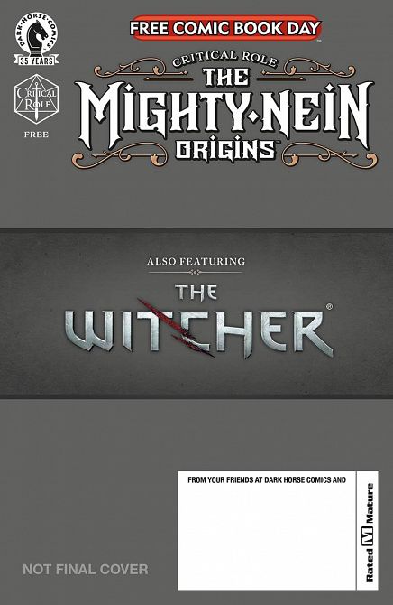 FCBD 2021 CRITICAL ROLE WITCHER FCBD 2021 CRITICAL ROLE WITCHER