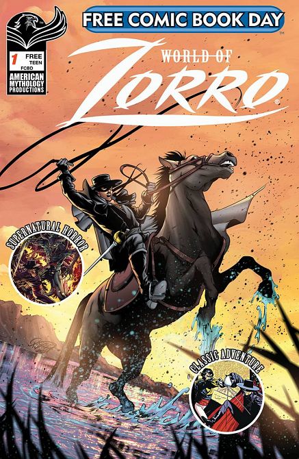 FCBD 2021 WORLDS OF ZORRO #1 FCBD 2021 WORLDS OF ZORRO #1