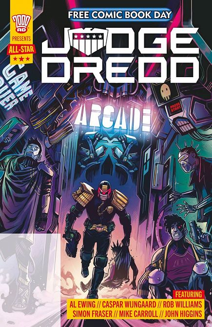 FCBD 2021 2000 AD PRESENTS ALL STAR JUDGE DREDD #1 FCBD 2021 2000 AD PRESENTS ALL STAR JUDGE DREDD #1