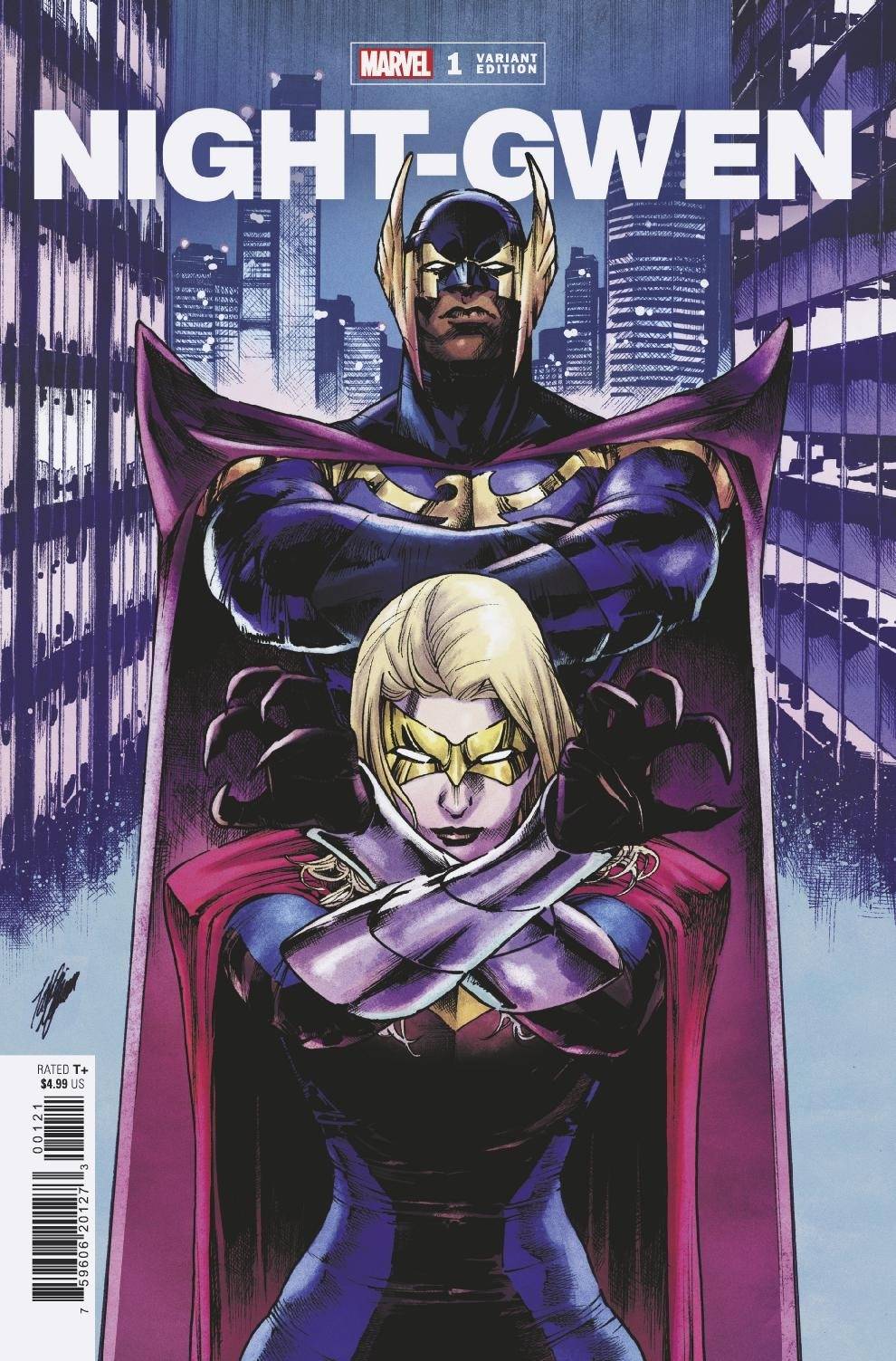 HEROES REBORN NIGHT-GWEN #1 HEROES REBORN NIGHT-GWEN #1