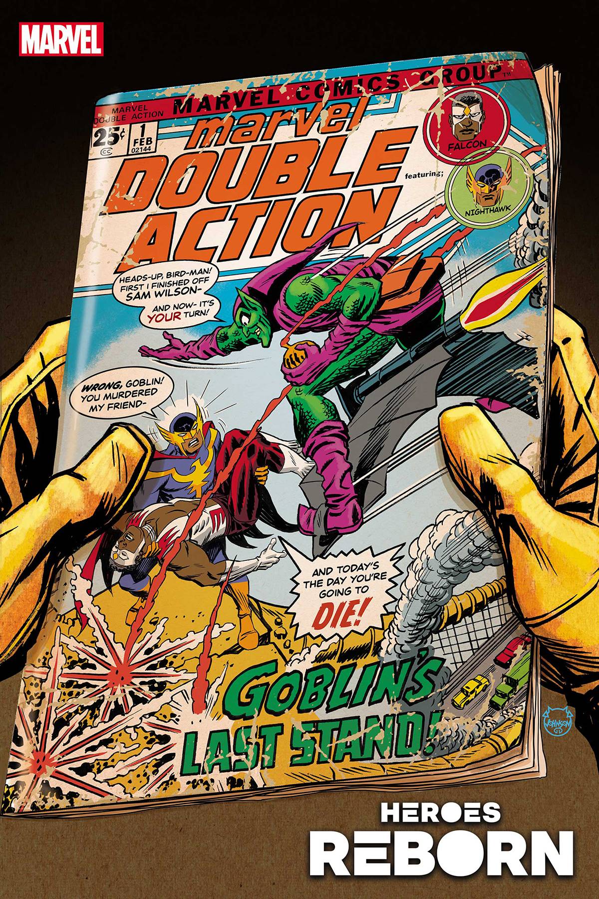 HEROES REBORN MARVEL DOUBLE ACTION #1 HEROES REBORN MARVEL DOUBLE ACTION #1