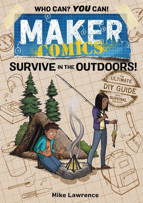 MAKER COMICS HC GN SURVIVE IN OUTDOORS