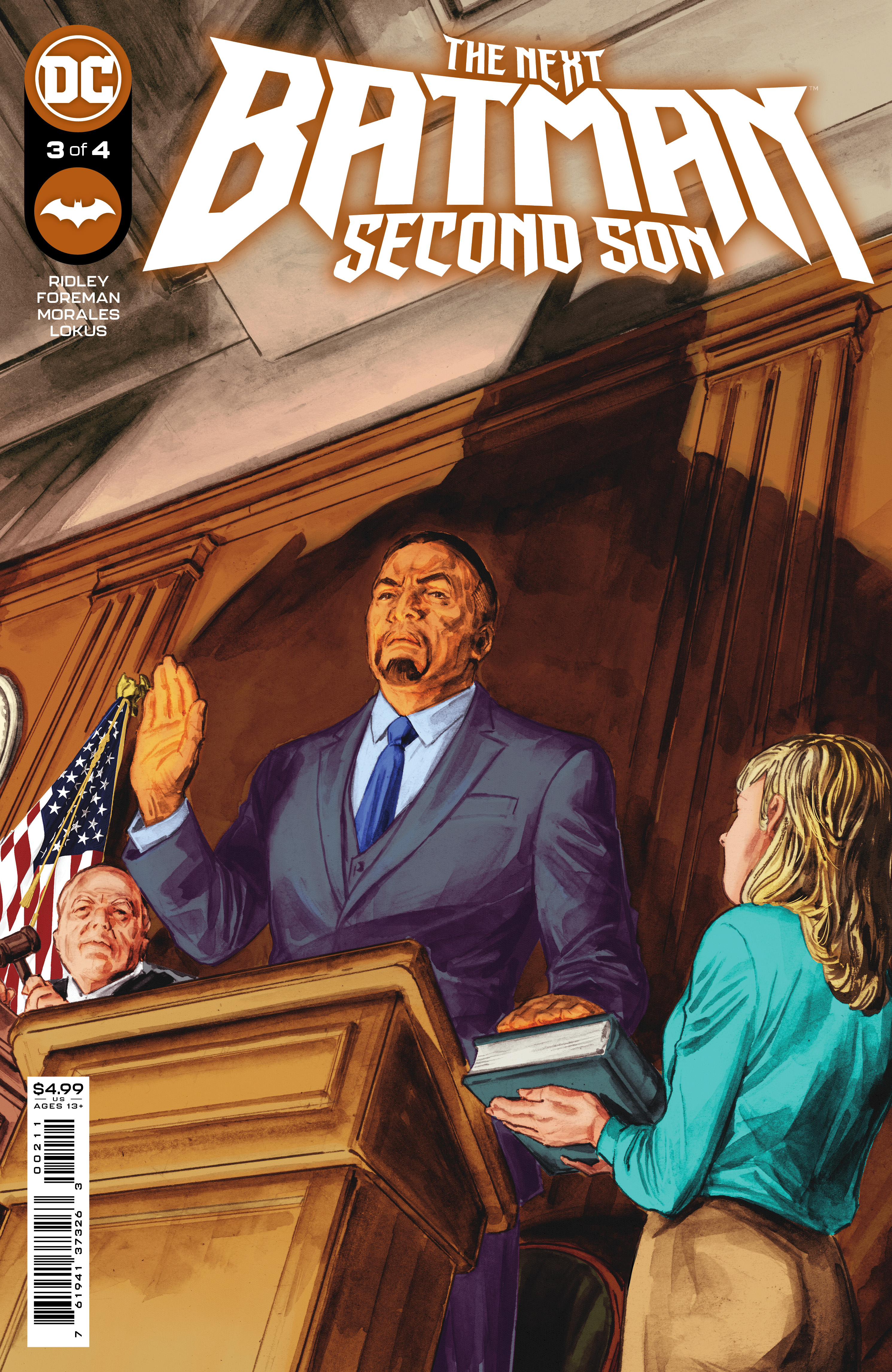 NEXT BATMAN SECOND SON #3 NEXT BATMAN SECOND SON #3