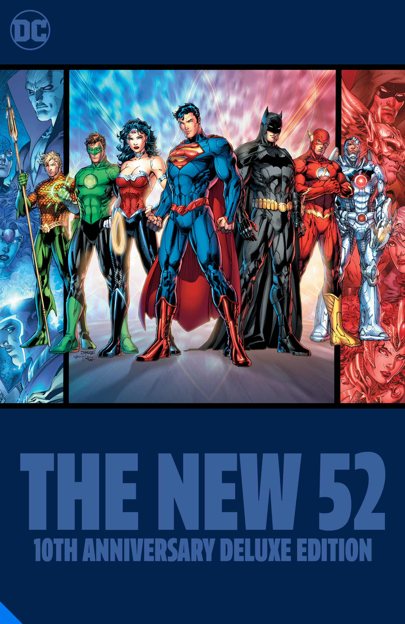 NEW 52 10TH ANNIVERSARY DELUXE EDITION HC