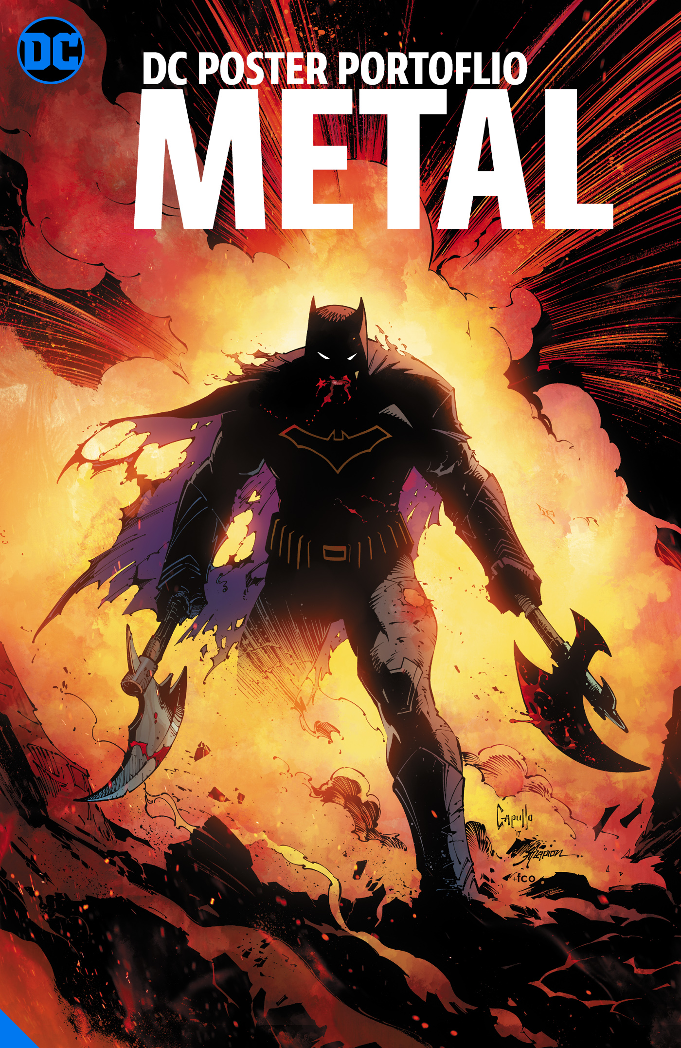DC POSTER PORTFOLIO DARK NIGHTS METAL TP DC POSTER PORTFOLIO DARK NIGHTS METAL TP