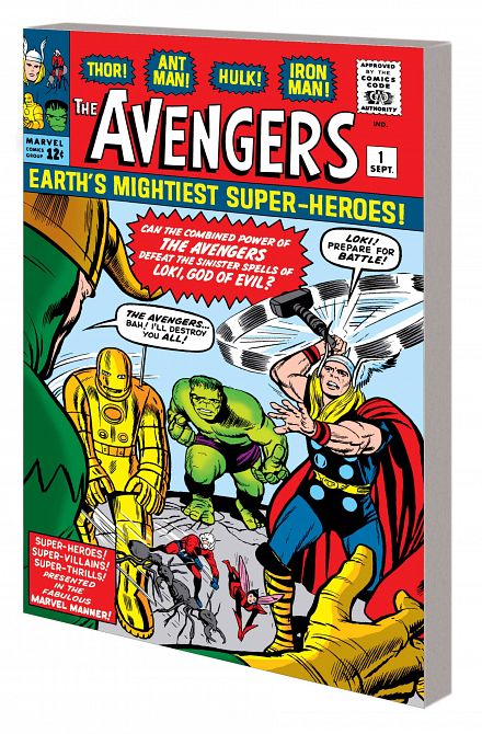 MIGHTY MARVEL MASTERWORKS AVENGERS COMING AVENGERS GN TP VOL 01 ORIG DM VARIANT MIGHTY MARVEL MASTERWORKS AVENGERS COMING AVENGERS GN TP VOL 01 ORIG DM VARIANT