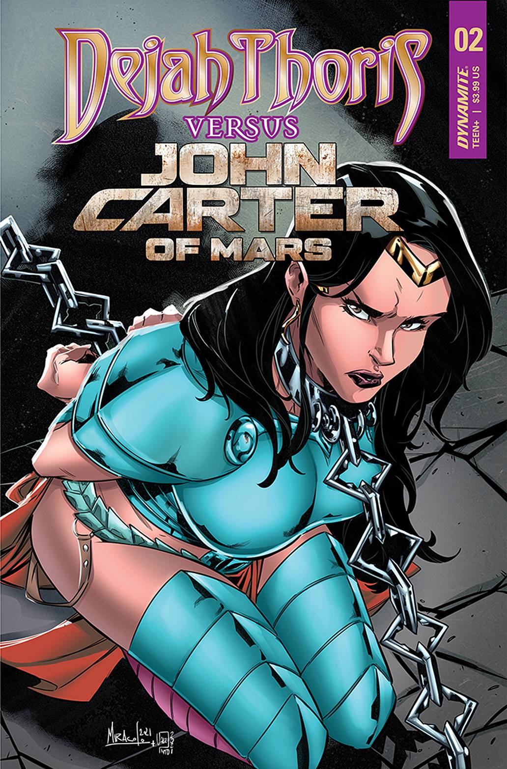 DEJAH THORIS VS JOHN CARTER OF MARS #2