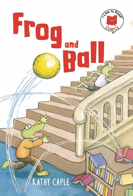 I LIKE TO READ COMICS SC GN FROG AND BALL