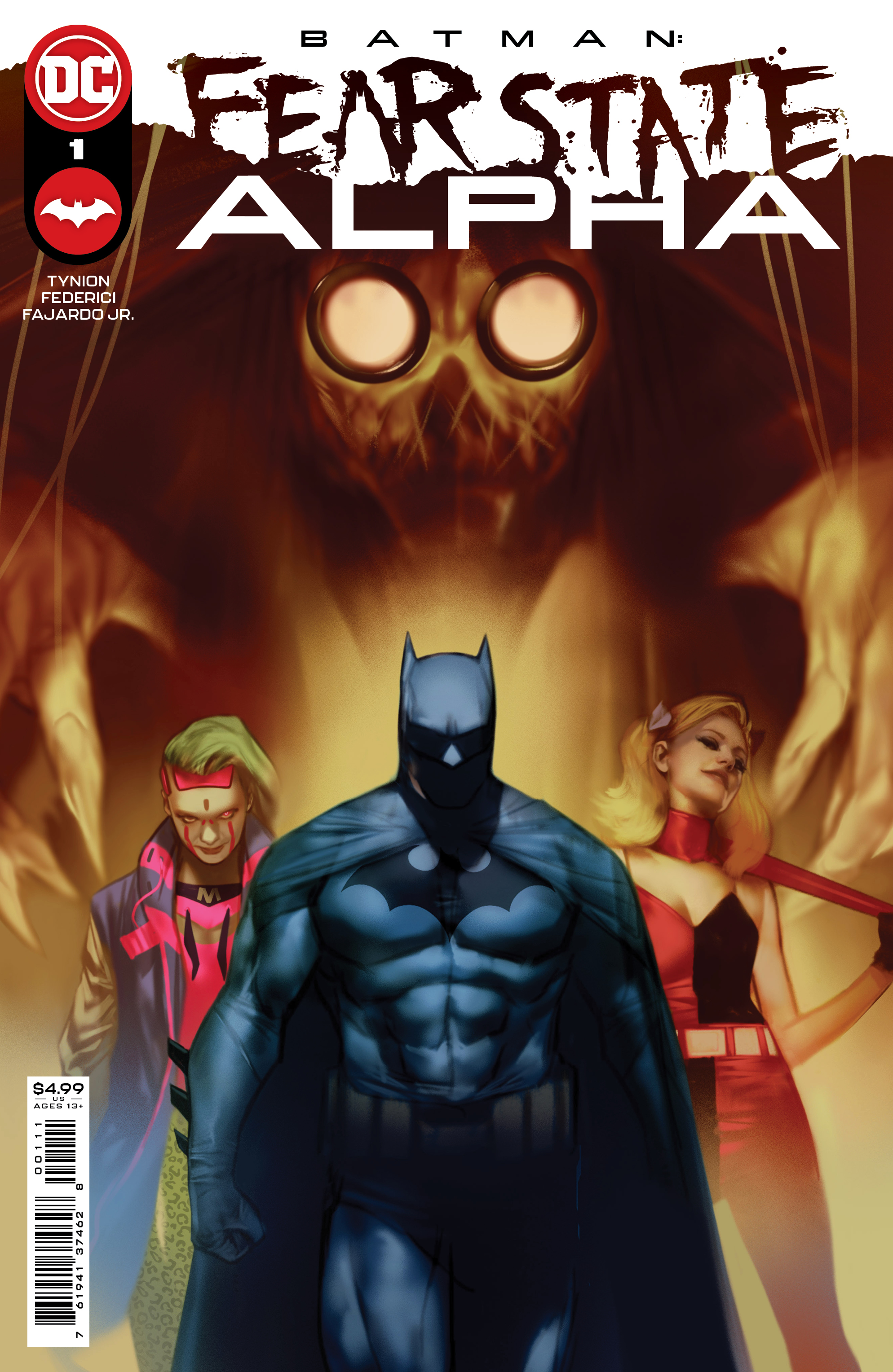 BATMAN FEAR STATE ALPHA #1 BATMAN FEAR STATE ALPHA #1