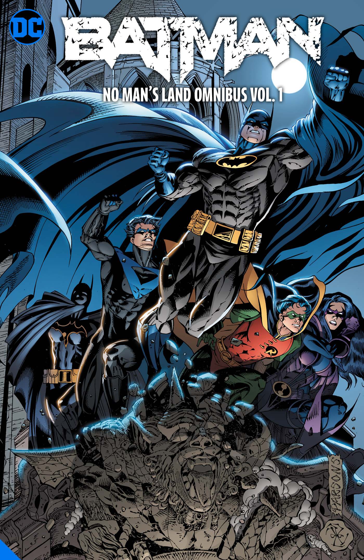BATMAN NO MANS LAND OMNIBUS HC VOL 01 BATMAN NO MANS LAND OMNIBUS HC VOL 01