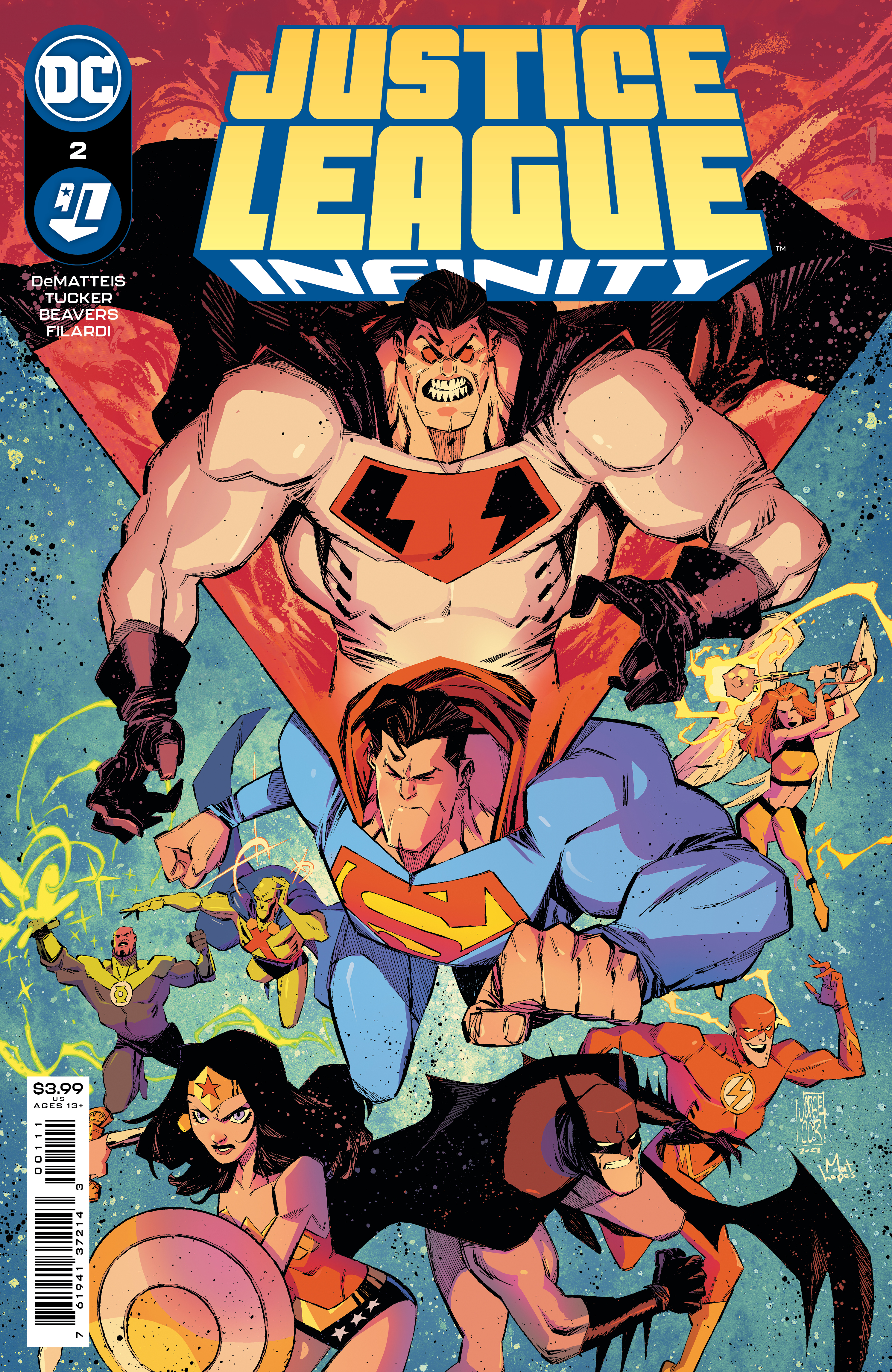 JUSTICE LEAGUE INFINITY #2 JUSTICE LEAGUE INFINITY #2