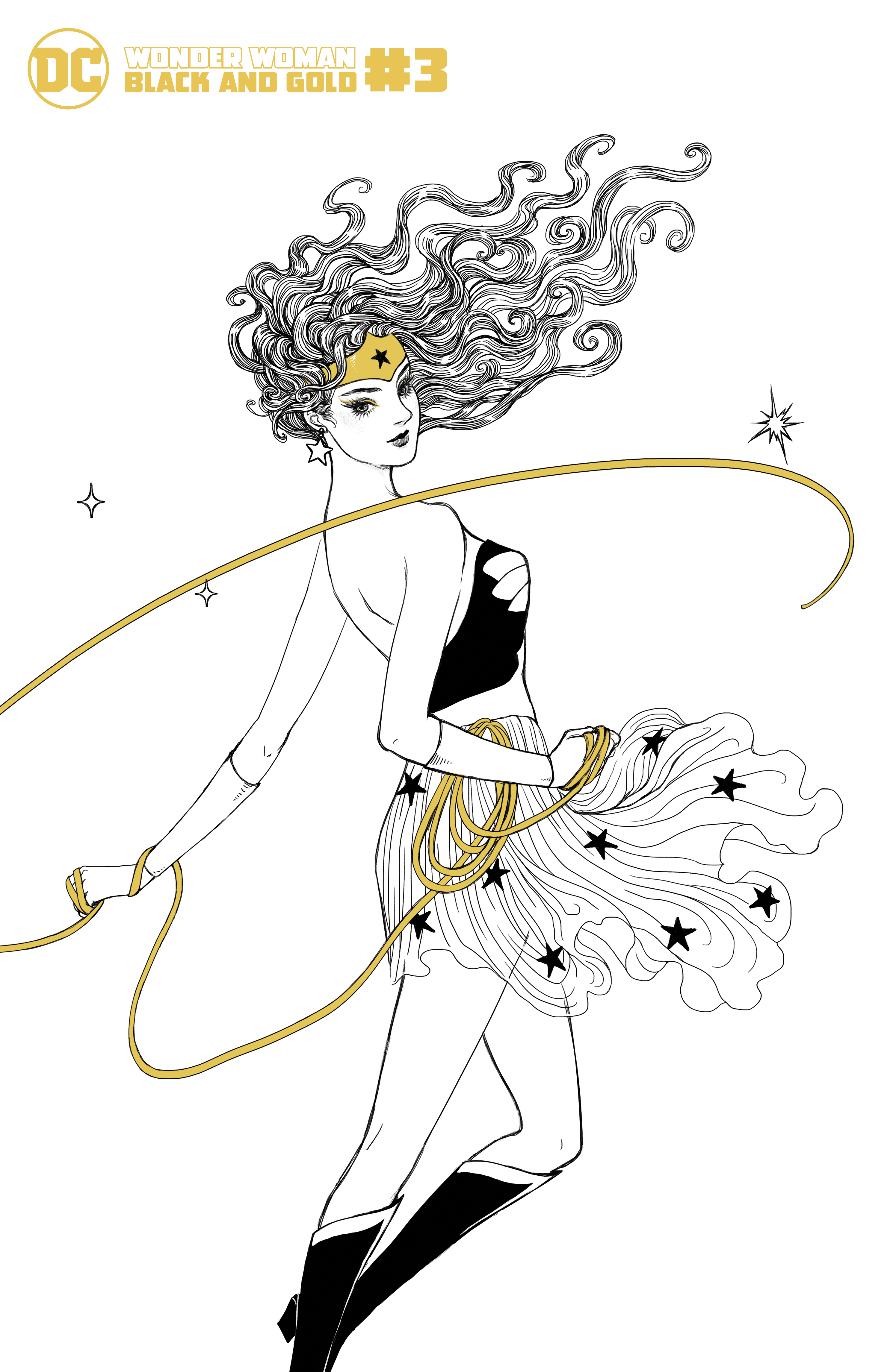 WONDER WOMAN BLACK & GOLD #3 WONDER WOMAN BLACK & GOLD #3