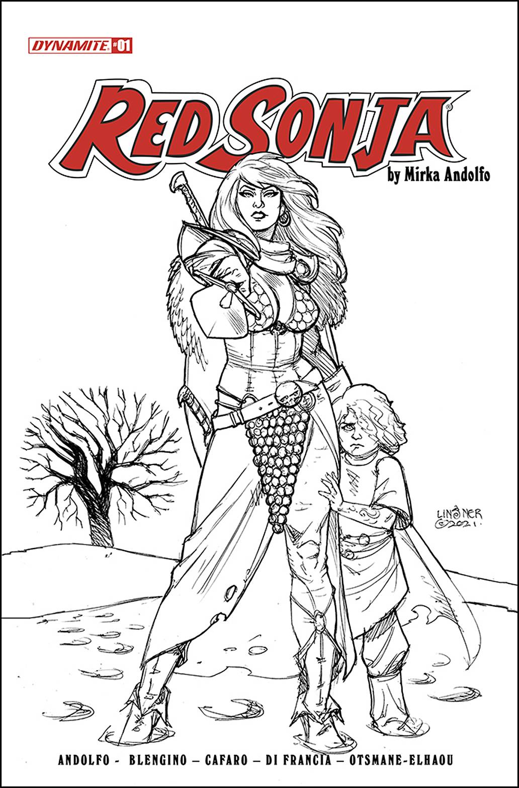 RED SONJA (2021) #1 RED SONJA (2021) #1