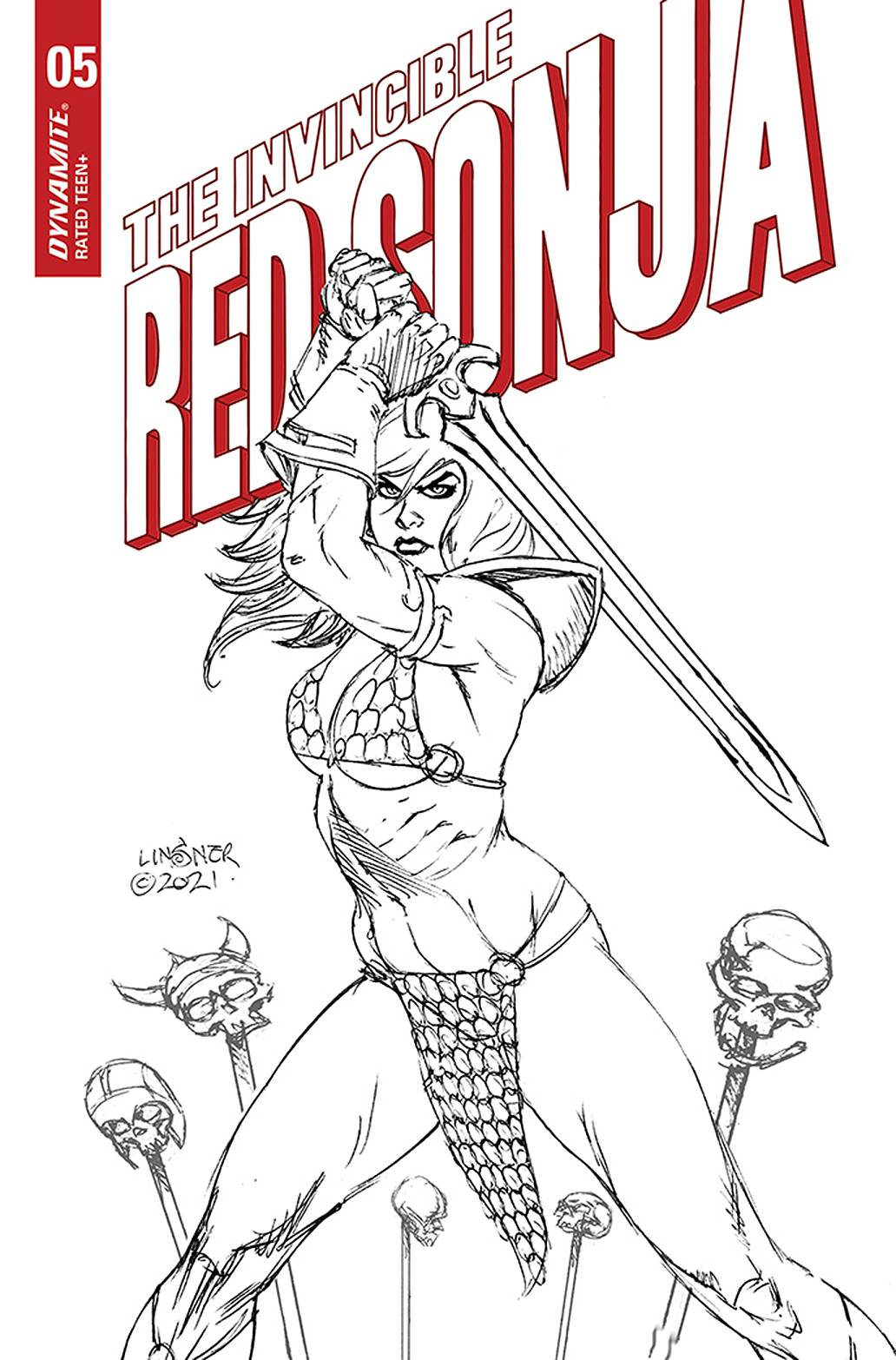 INVINCIBLE RED SONJA #5 INVINCIBLE RED SONJA #5