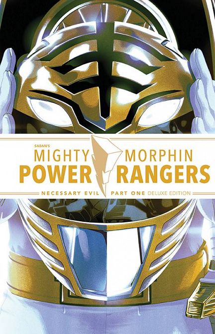 MIGHTY MORPHIN POWER RANGERS NECESSARY EVIL DELUXE EDITION HC PT 01