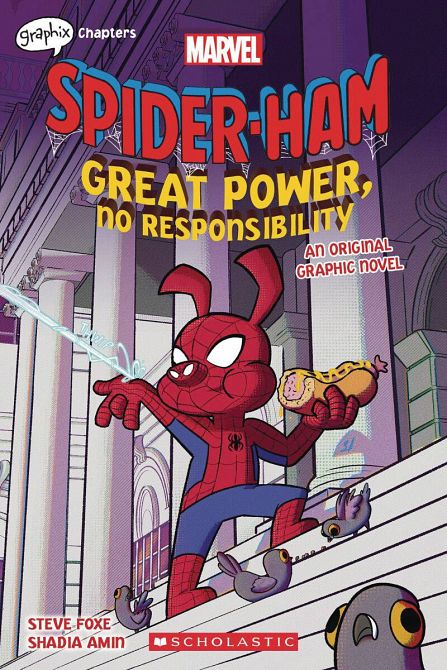 SPIDER HAM GREAT POWER NO RESPONSIBILITY HC GN
