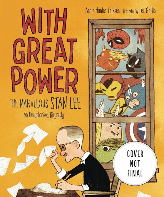 WITH GREAT POWER MARVELOUS STAN LEE YR HC