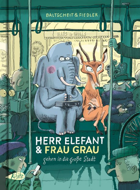 HERR ELEFANT UND FRAU GRAU GEHEN IN DIE GROSSE STADT HERR ELEFANT UND FRAU GRAU GEHEN IN DIE GROSSE STADT