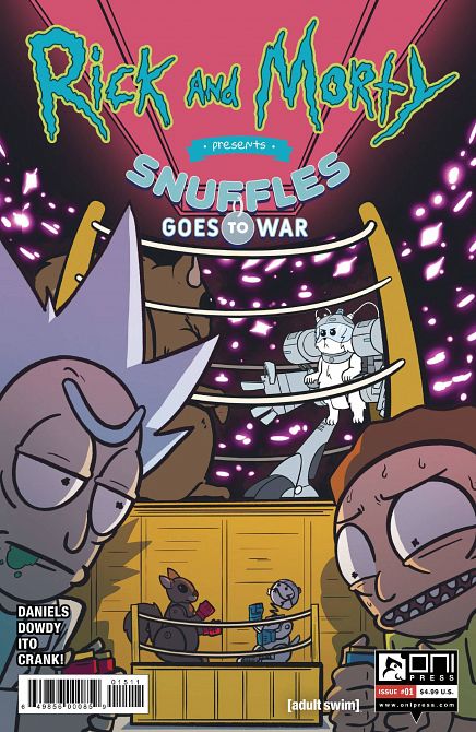 RICK & MORTY PRESENTS SNUFFLES GOES TO WAR #1 RICK & MORTY PRESENTS SNUFFLES GOES TO WAR #1
