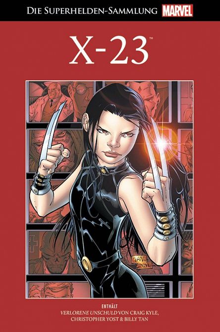 HACHETTE DIE MARVEL SUPERHELDEN-SAMMLUNG 118: X-23 #118 HACHETTE DIE MARVEL SUPERHELDEN-SAMMLUNG 118: X-23 #118