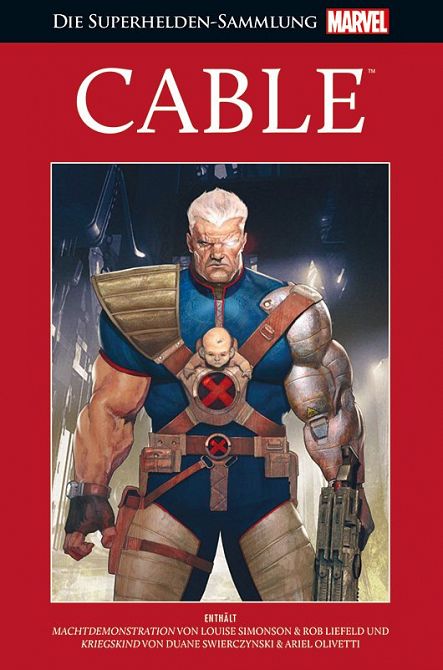 HACHETTE DIE MARVEL SUPERHELDEN-SAMMLUNG 119: CABLE #119 HACHETTE DIE MARVEL SUPERHELDEN-SAMMLUNG 119: CABLE #119