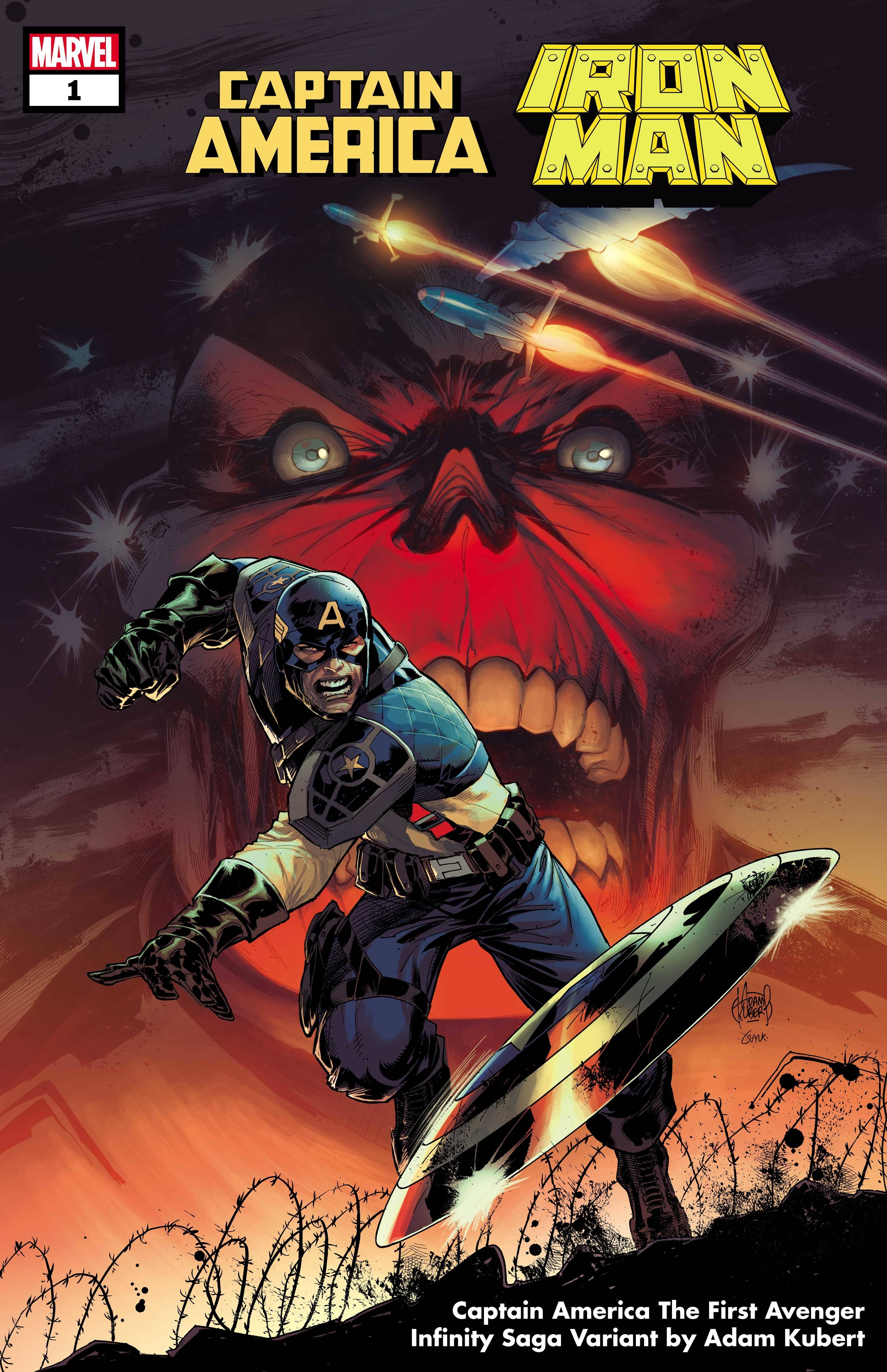 CAPTAIN AMERICA IRON MAN #1 CAPTAIN AMERICA IRON MAN #1