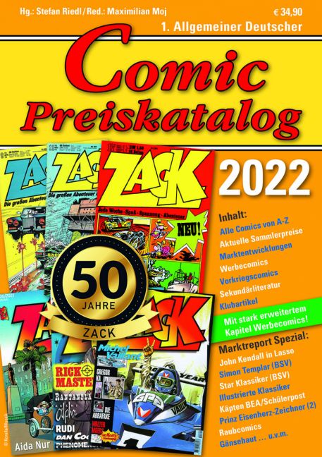 COMIC PREISKATALOG 2022 (SOFTCOVER)