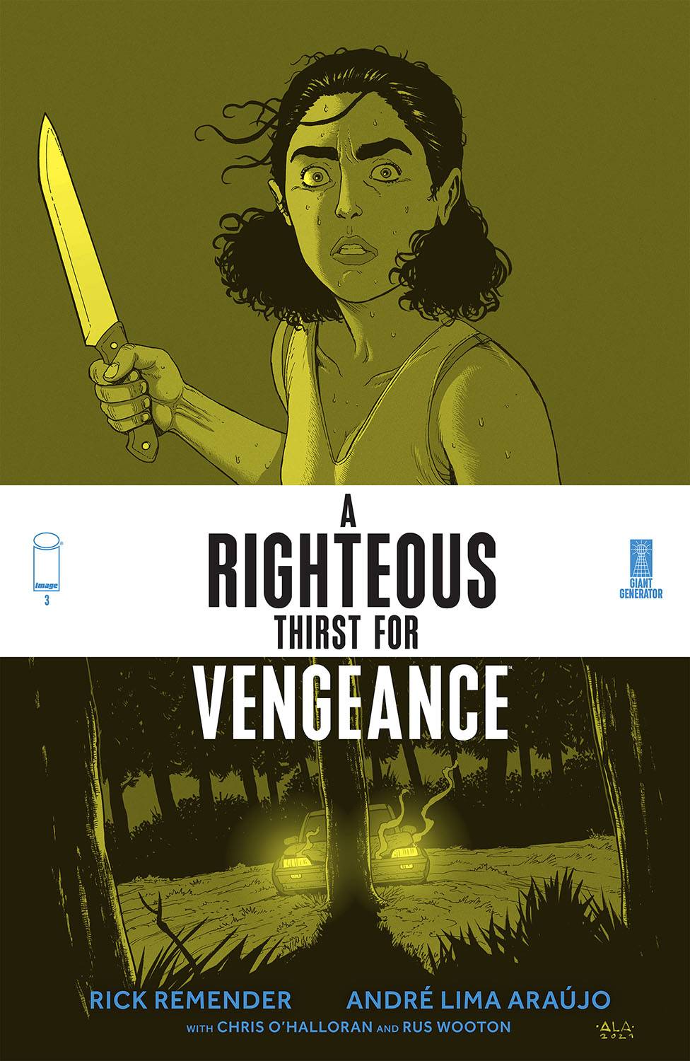 RIGHTEOUS THIRST FOR VENGEANCE #3 RIGHTEOUS THIRST FOR VENGEANCE #3
