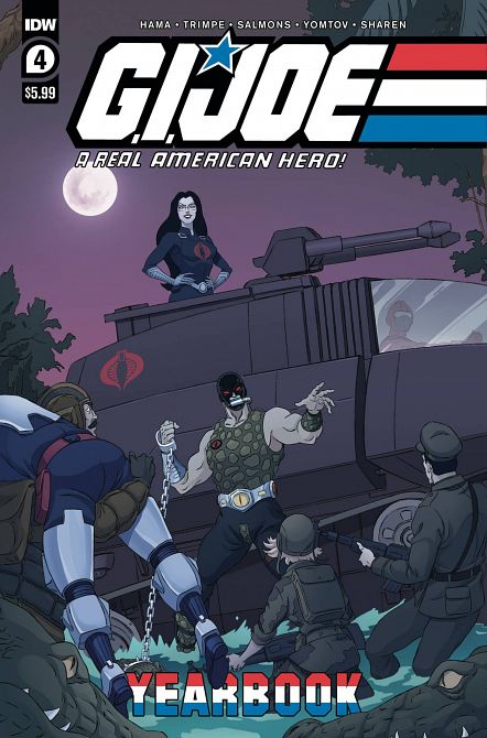 GI JOE A REAL AMERICAN HERO YEARBOOK #4 GI JOE A REAL AMERICAN HERO YEARBOOK #4