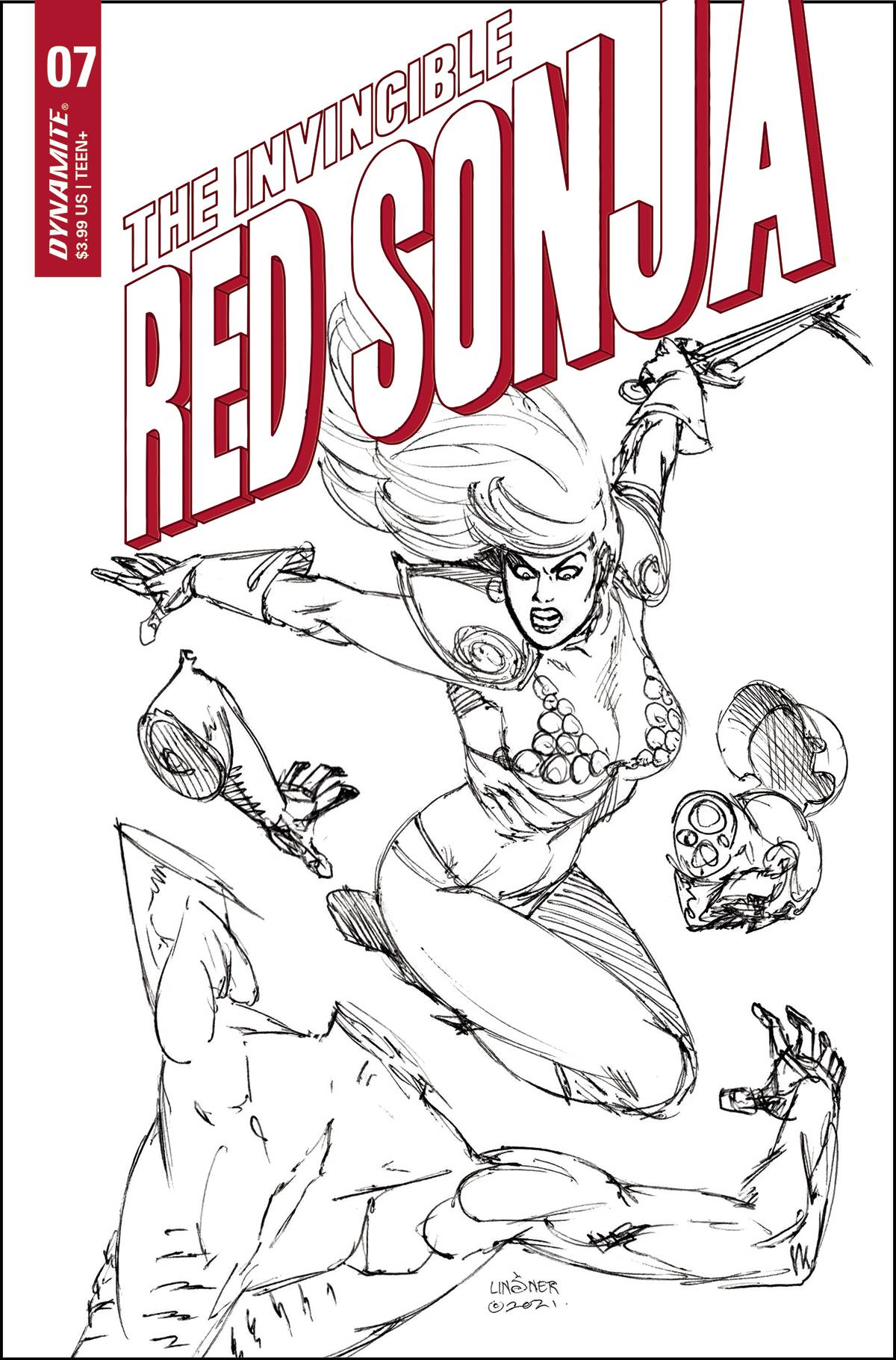 INVINCIBLE RED SONJA #7 INVINCIBLE RED SONJA #7