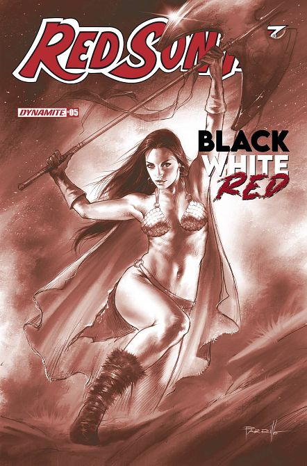 RED SONJA BLACK WHITE RED #5