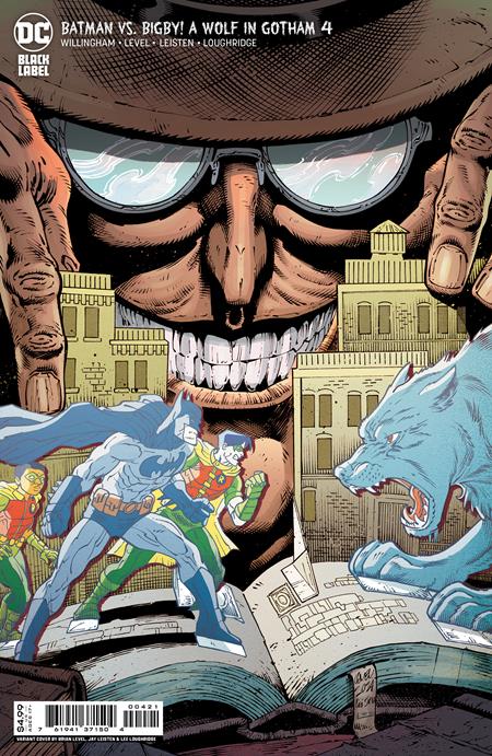 BATMAN VS BIGBY A WOLF IN GOTHAM #4 BATMAN VS BIGBY A WOLF IN GOTHAM #4