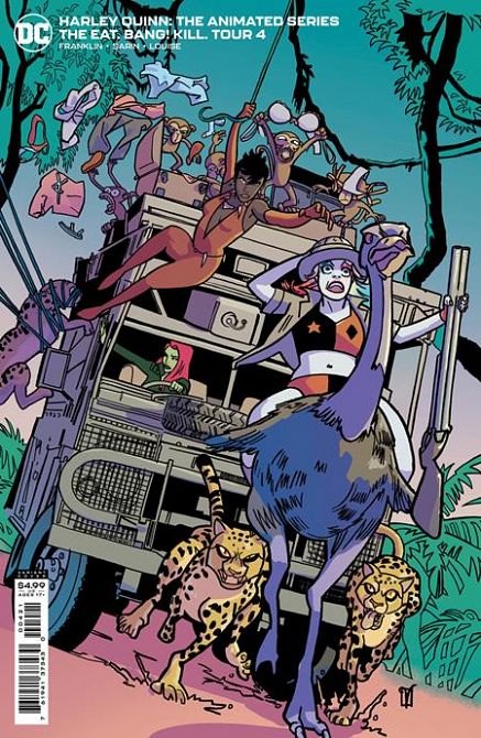 HARLEY QUINN THE ANIMATED SERIES THE EAT BANG KILL TOUR #4 HARLEY QUINN THE ANIMATED SERIES THE EAT BANG KILL TOUR #4