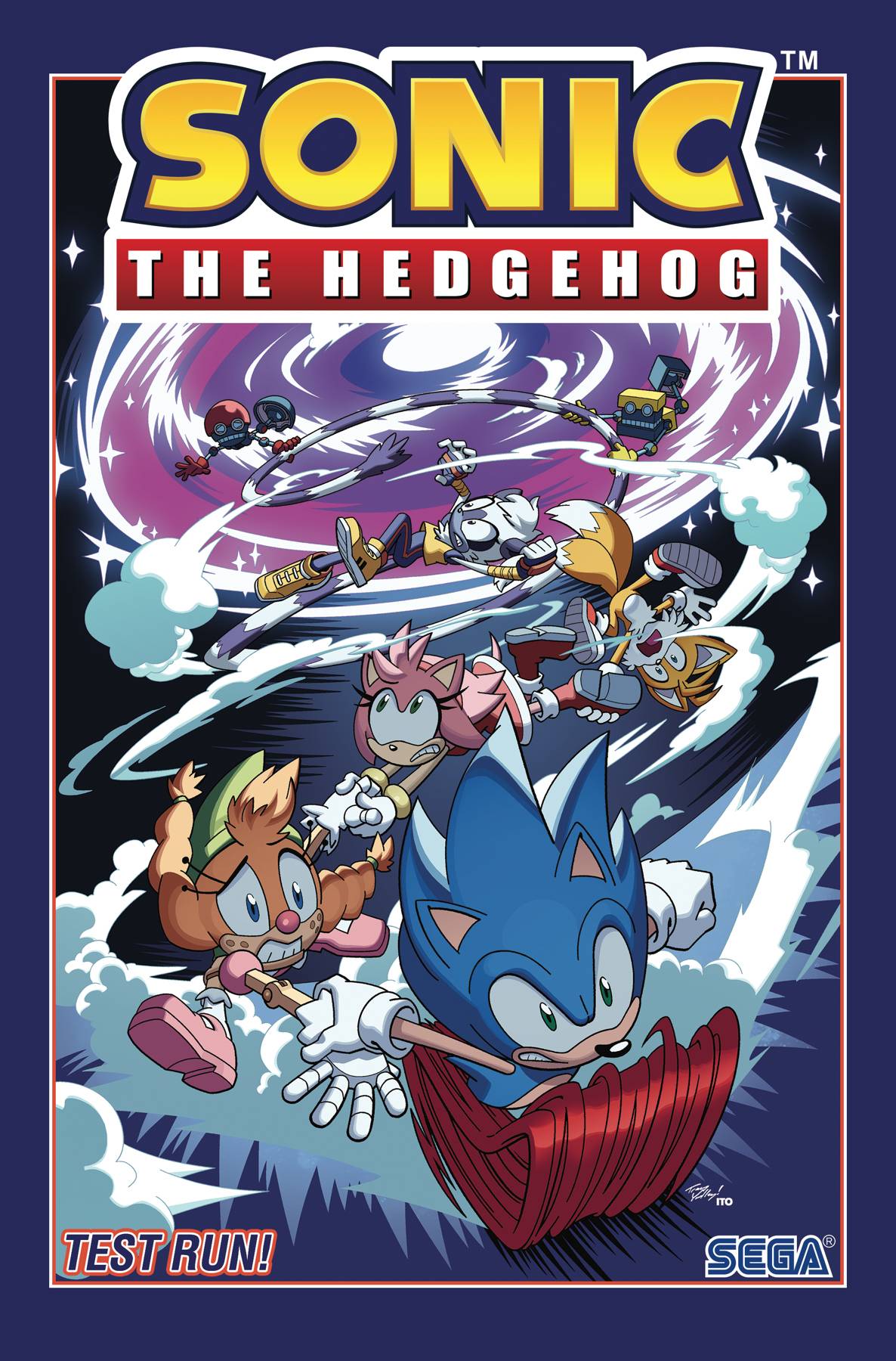 SONIC THE HEDGEHOG TP VOL 10 TEST RUN SONIC THE HEDGEHOG TP VOL 10 TEST RUN