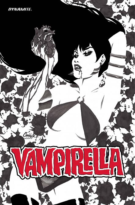 VAMPIRELLA ASCENDING EVIL B&W CROWDFUNDER CVR VAMPIRELLA ASCENDING EVIL B&W CROWDFUNDER CVR