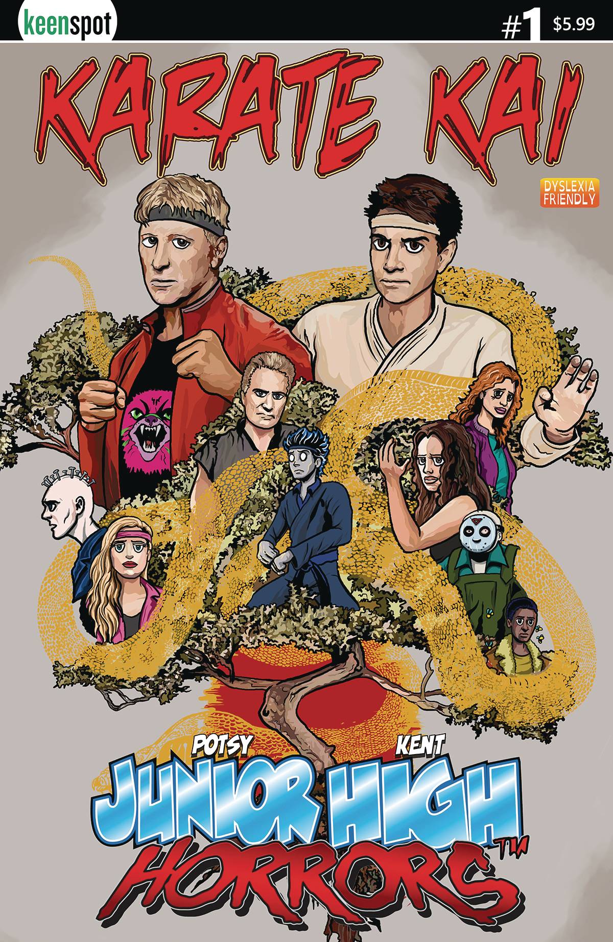 JUNIOR HIGH HORRORS KARATE KAI #1