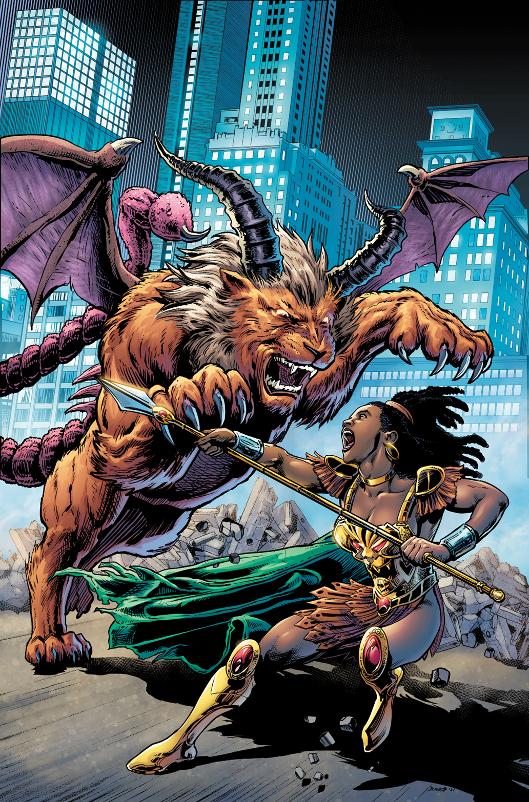 NUBIA AND THE AMAZONS #4 NUBIA AND THE AMAZONS #4