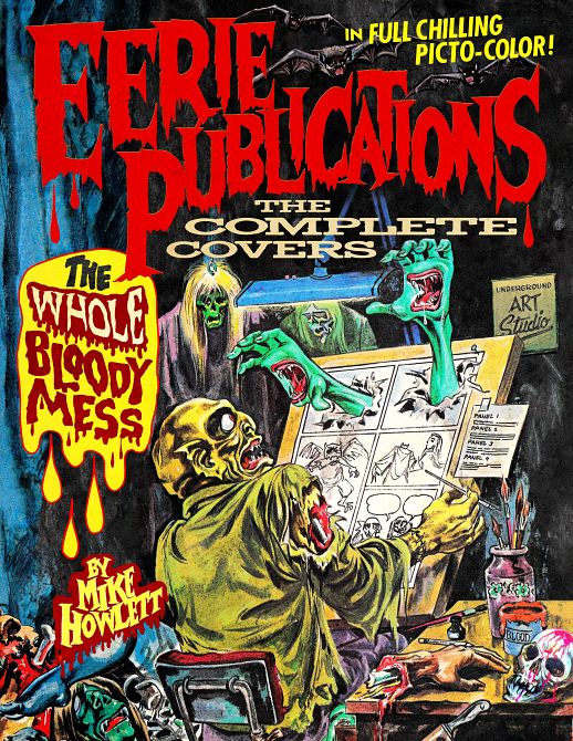 EERIE PUBLICATIONS COMPLETE COVERS WHOLE BLOODY MESS SC