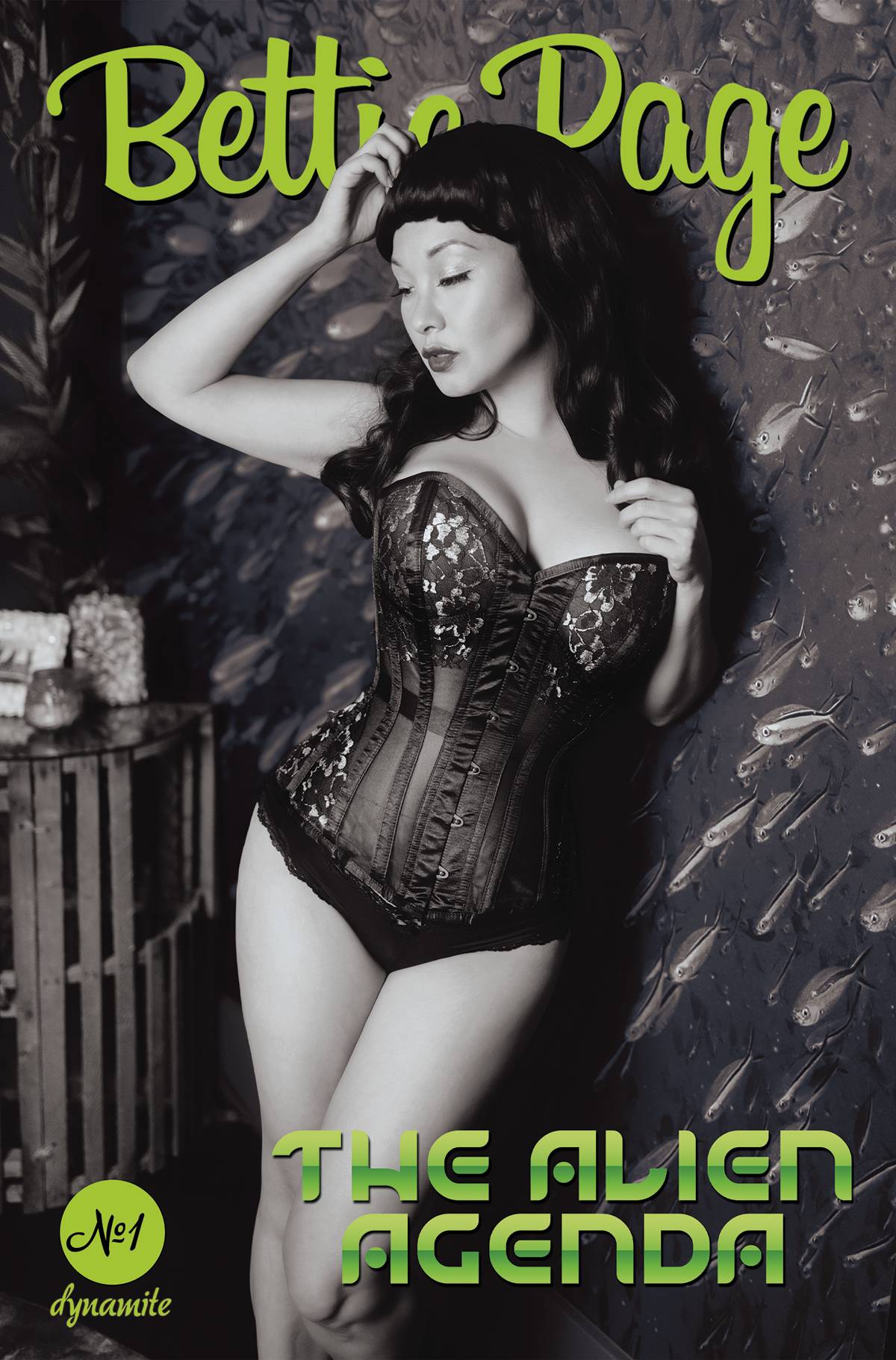 BETTIE PAGE ALIEN AGENDA #1