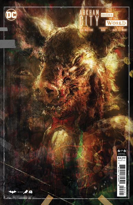 ARKHAM CITY THE ORDER OF THE WORLD #6 ARKHAM CITY THE ORDER OF THE WORLD #6