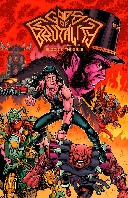 GODS OF BRUTALITY VOL 1 BLOOD AND THUNDER TP